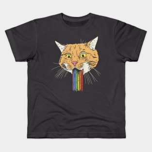 Rainbow Puke Kids T-Shirt